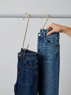 Gold S-Hooks for Jeans