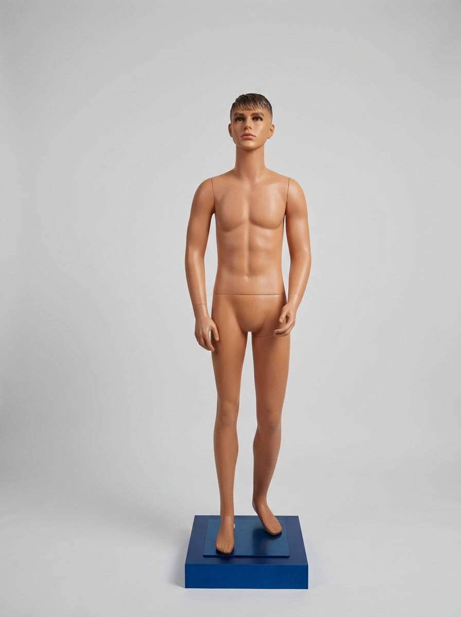 Realistic Male Full-Body Mannequin
