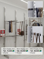 Premium chrome display arms – photo 4