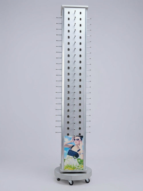 Rotating Eyewear Display Stand – Silver