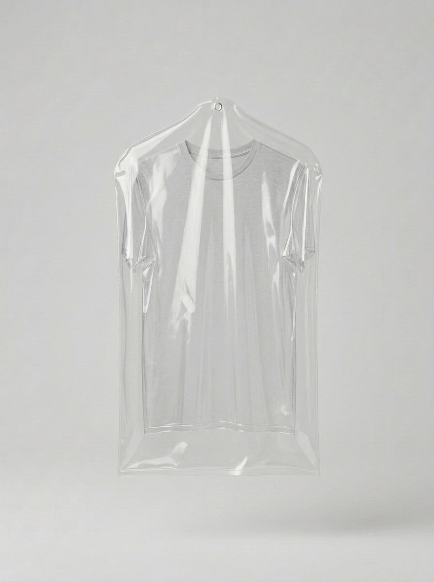 Clear Plastic Garment Cover Bag