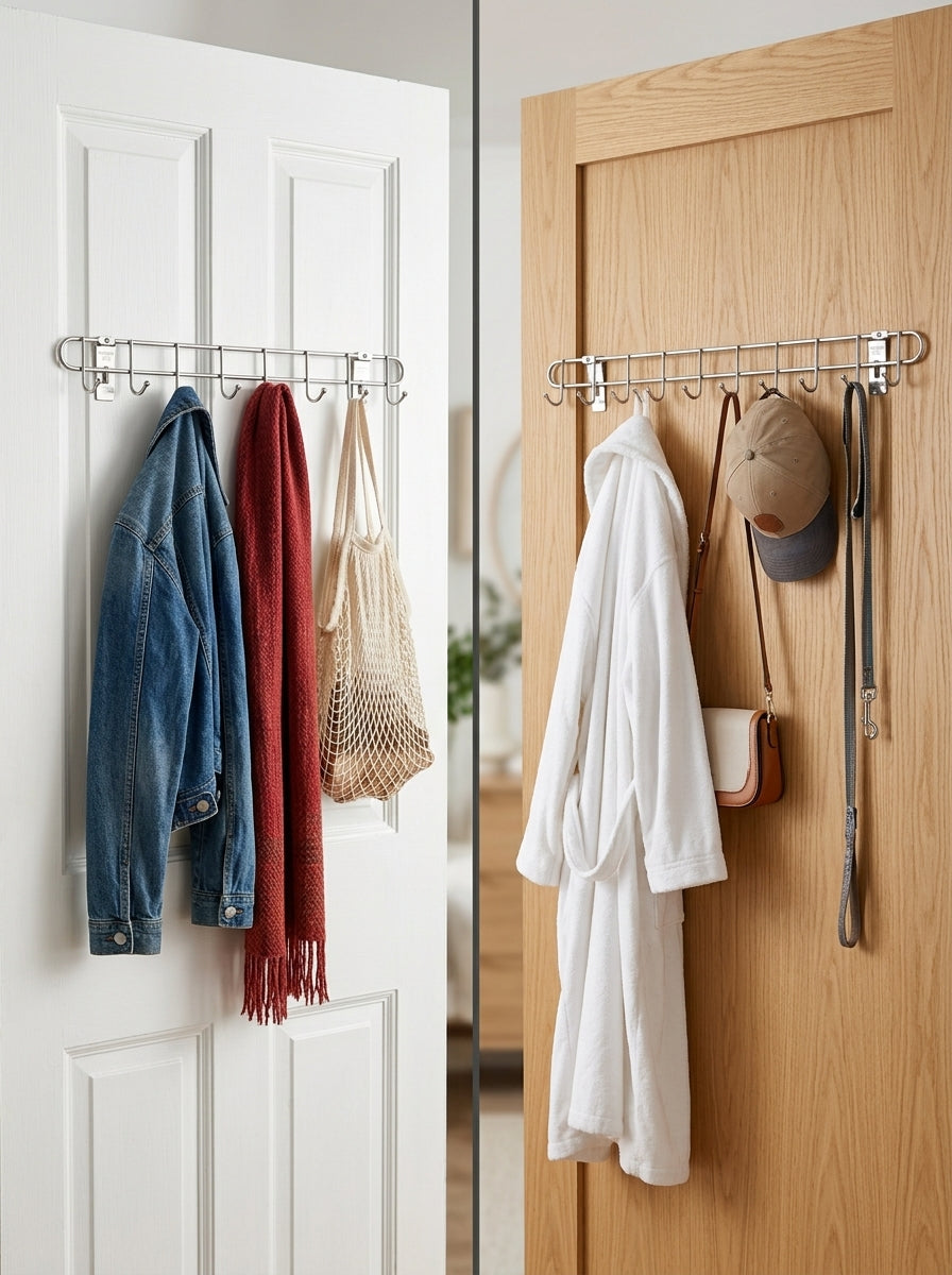 Stainless Steel Wall Hook Rack