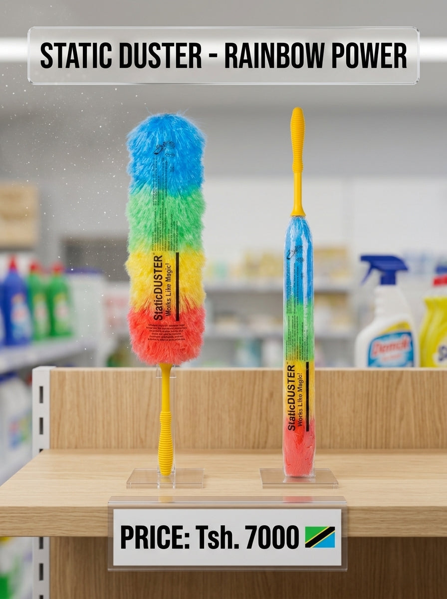 StaticDUSTER Rainbow Power Microfiber Duster
