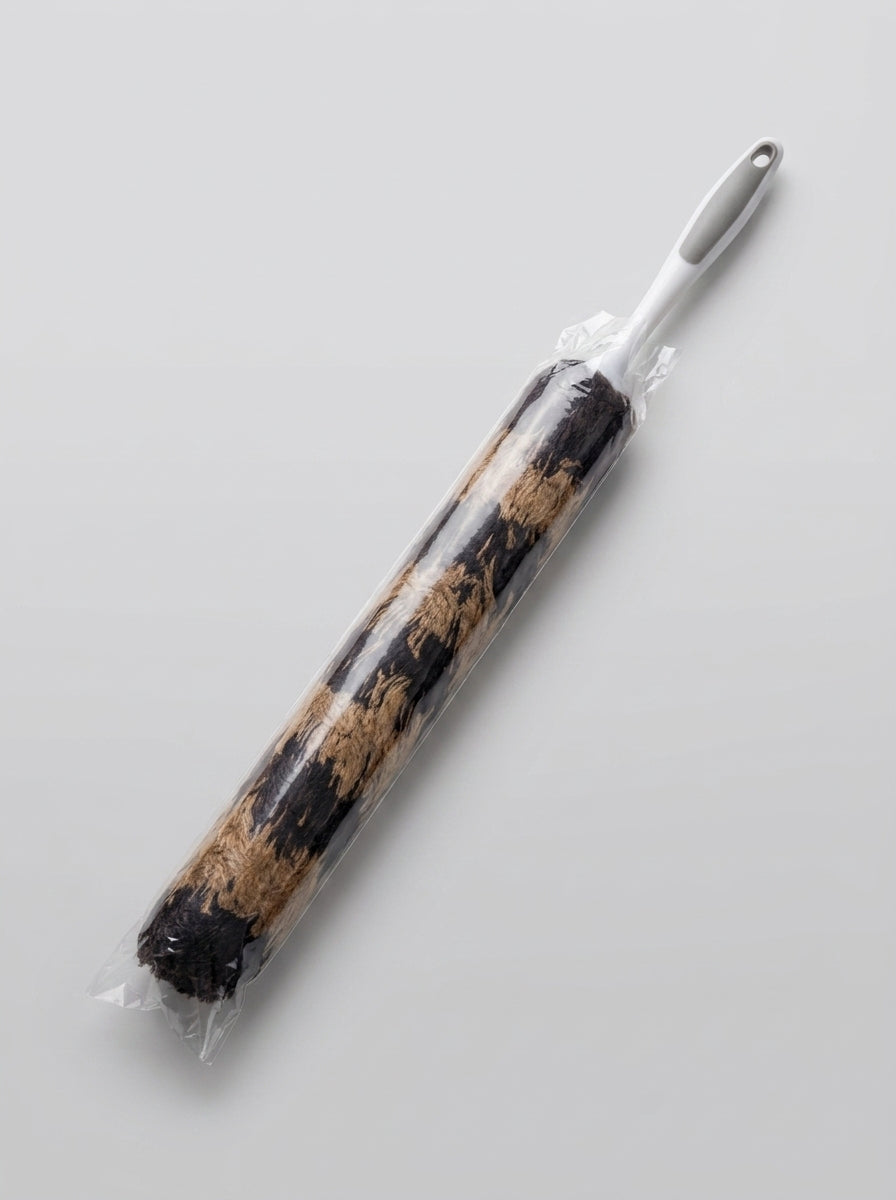 Microfiber Dust Remover – Brown & Black Electrostatic Duster
