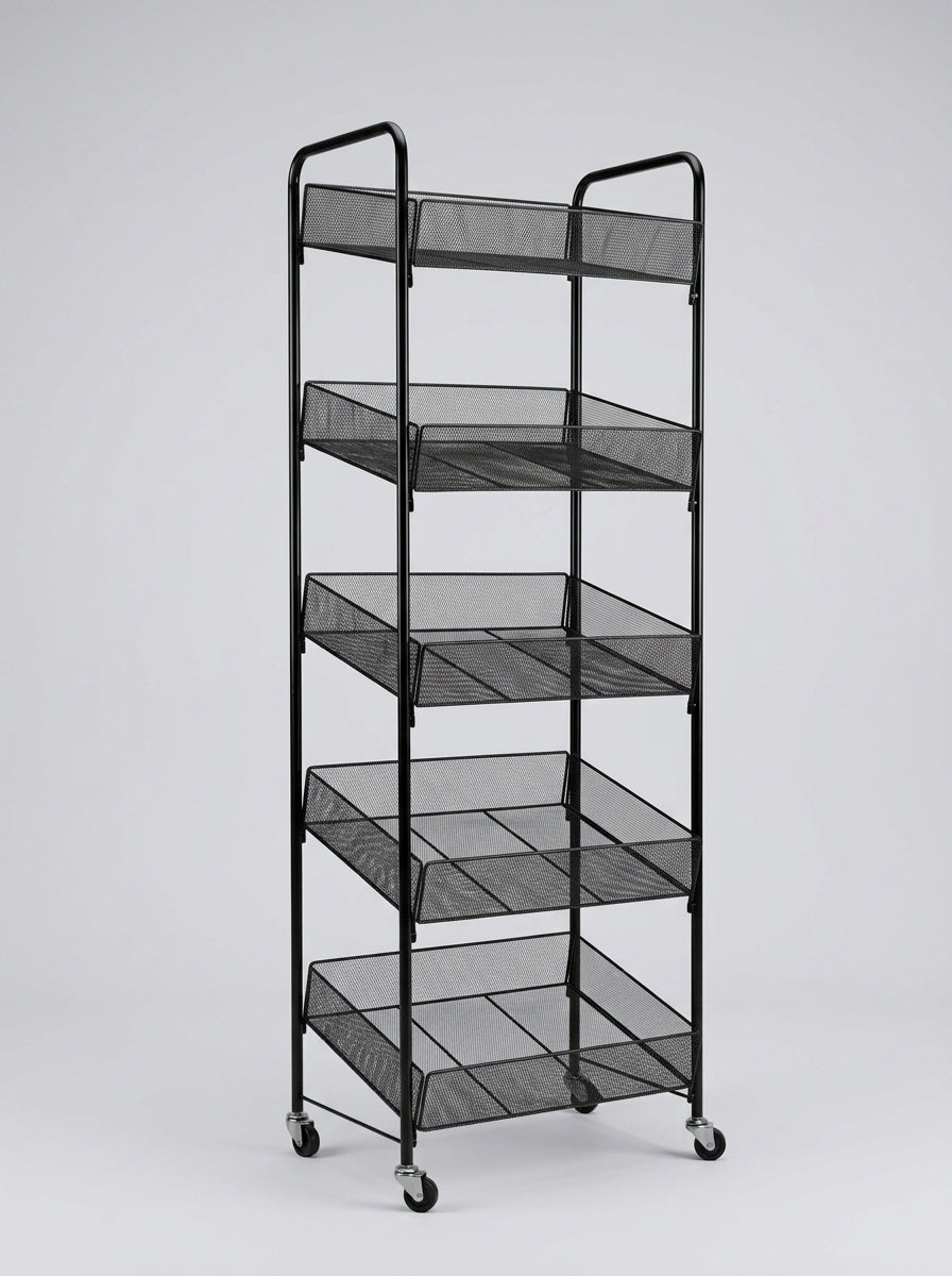 Premium Mesh Storage Cart