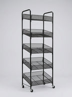 Premium Mesh Storage Cart