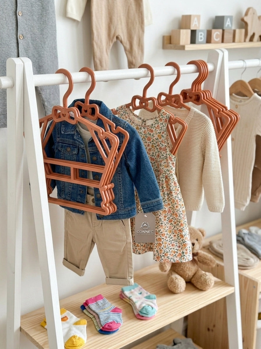 CONNEC Patented Multi-Function Hangers – Set of 10