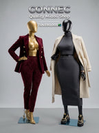 BBL Glossy Black Mannequin Pair