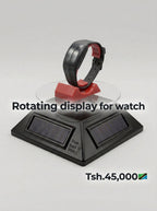 Solar Rotating Display Stand