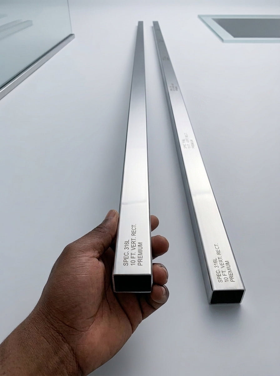 Stainless Steel Horizontal Crossbar – SPEC 316L Premium