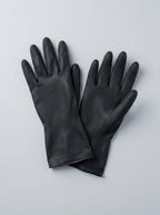 Black Rubber Gloves