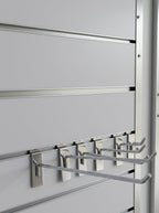 Premium Chrome Slatwall Display Hooks