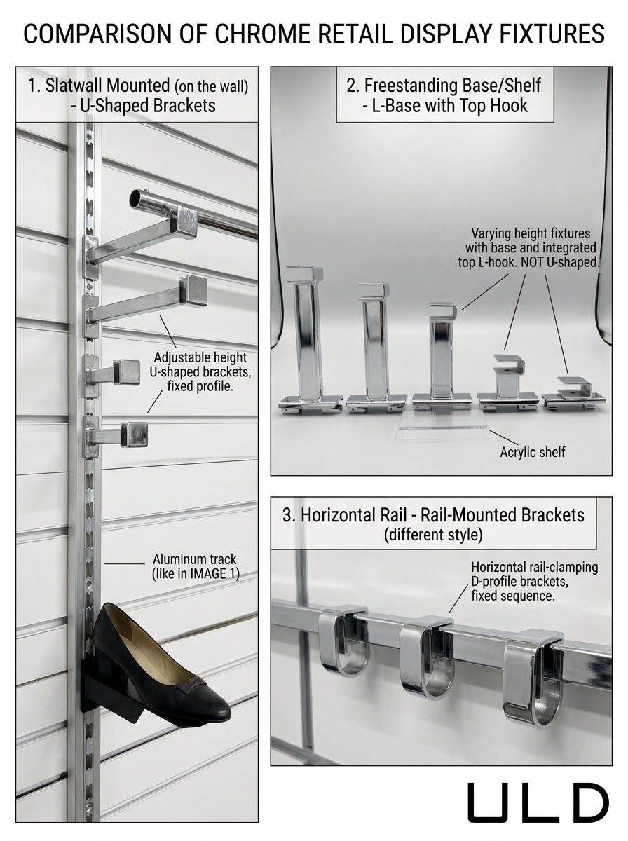 Stainless Steel Adjustable Display Support Stand
