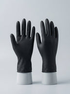Black Rubber Gloves