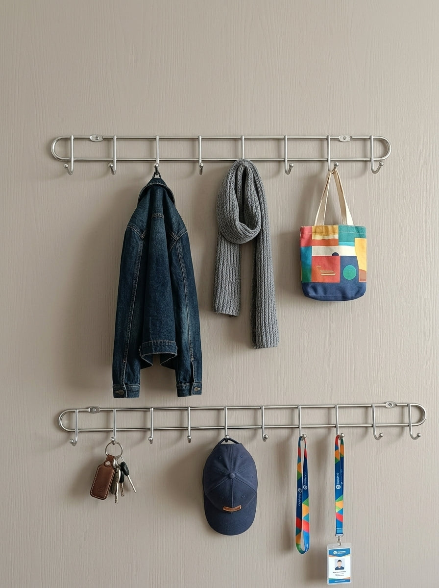 Stainless Steel Wall Hook Rack