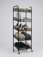 Premium Mesh Storage Cart