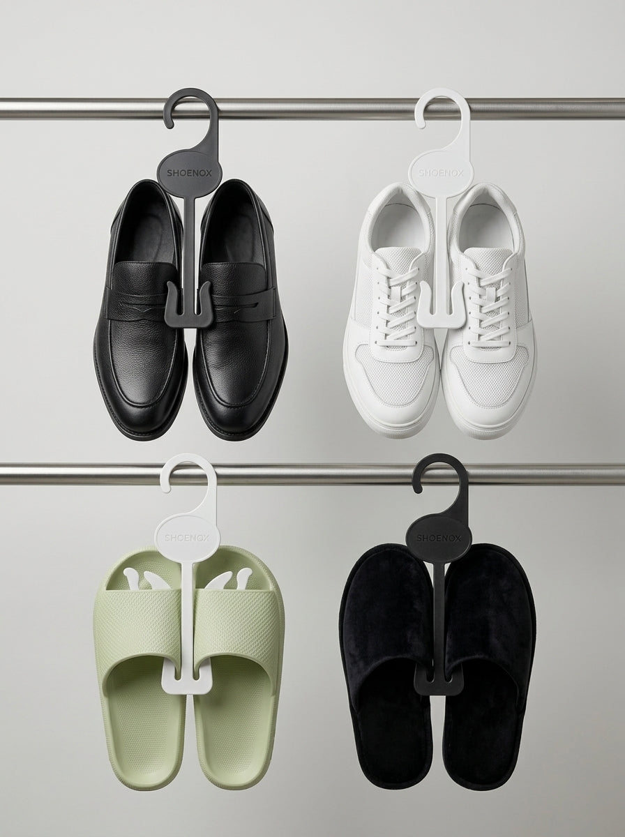 Multi-Pose Apparel & Shoe Hanger (10pcs)