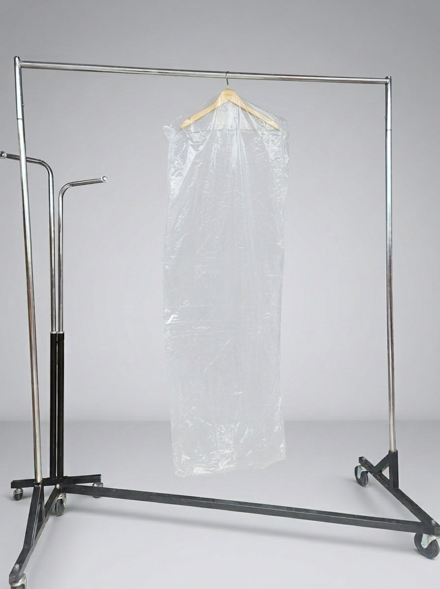 Clear Plastic Garment Cover Bag