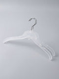 Clear Plastic Clothes Hangers (10pcs)