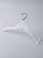 Clear Plastic Clothes Hangers (10pcs)