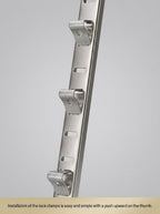 Adjustable Shelf Track Rail