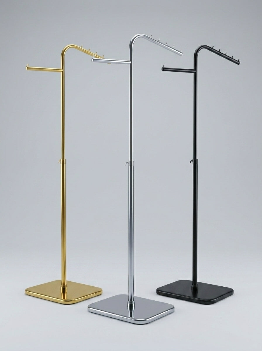 Adjustable Brass Multi-Use Display Stand