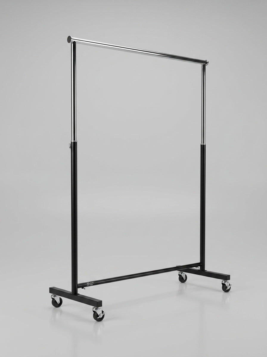 Heavy-Duty Rolling Garment Rack