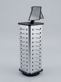 4-sided rotating sunglass display tower with mirror – sunglasses display Tanzania