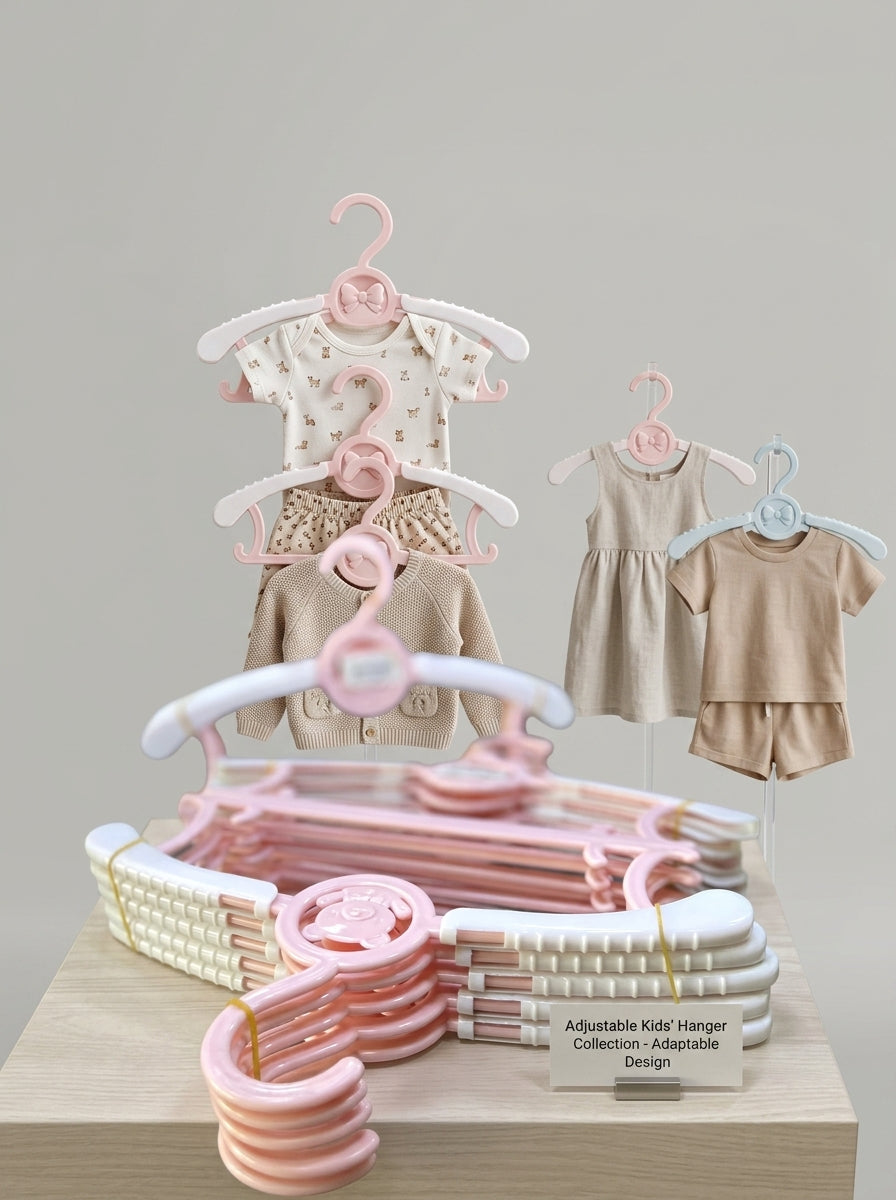 Adjustable Kids' Hangers (5-Pack)