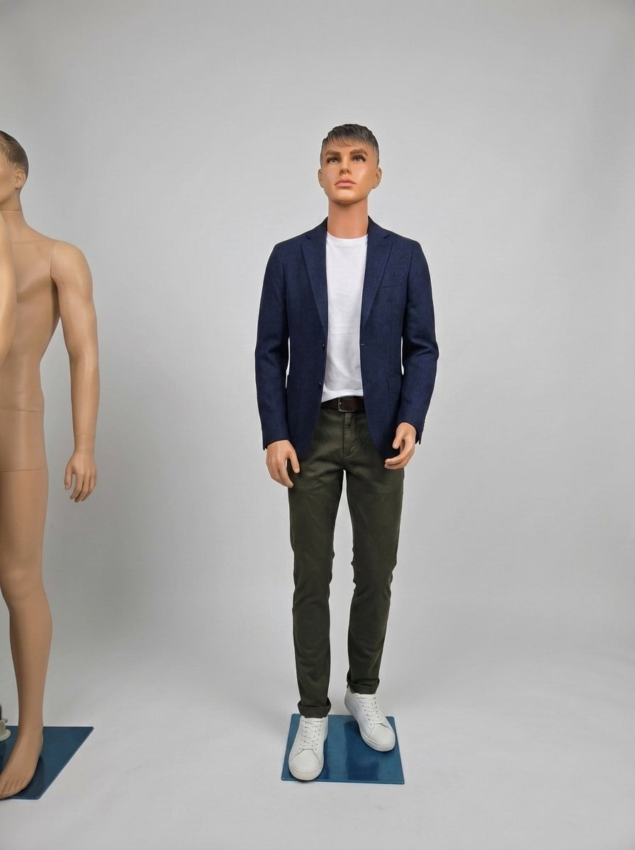 Realistic Male Full-Body Mannequin