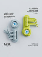 Multi-prong adjustable adhesive hook – photo 3