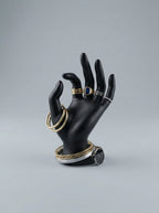Matte Black Sculptural Hand Mannequin – Ring & Bracelet Display Stand