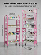 Modular Rolling Display Rack