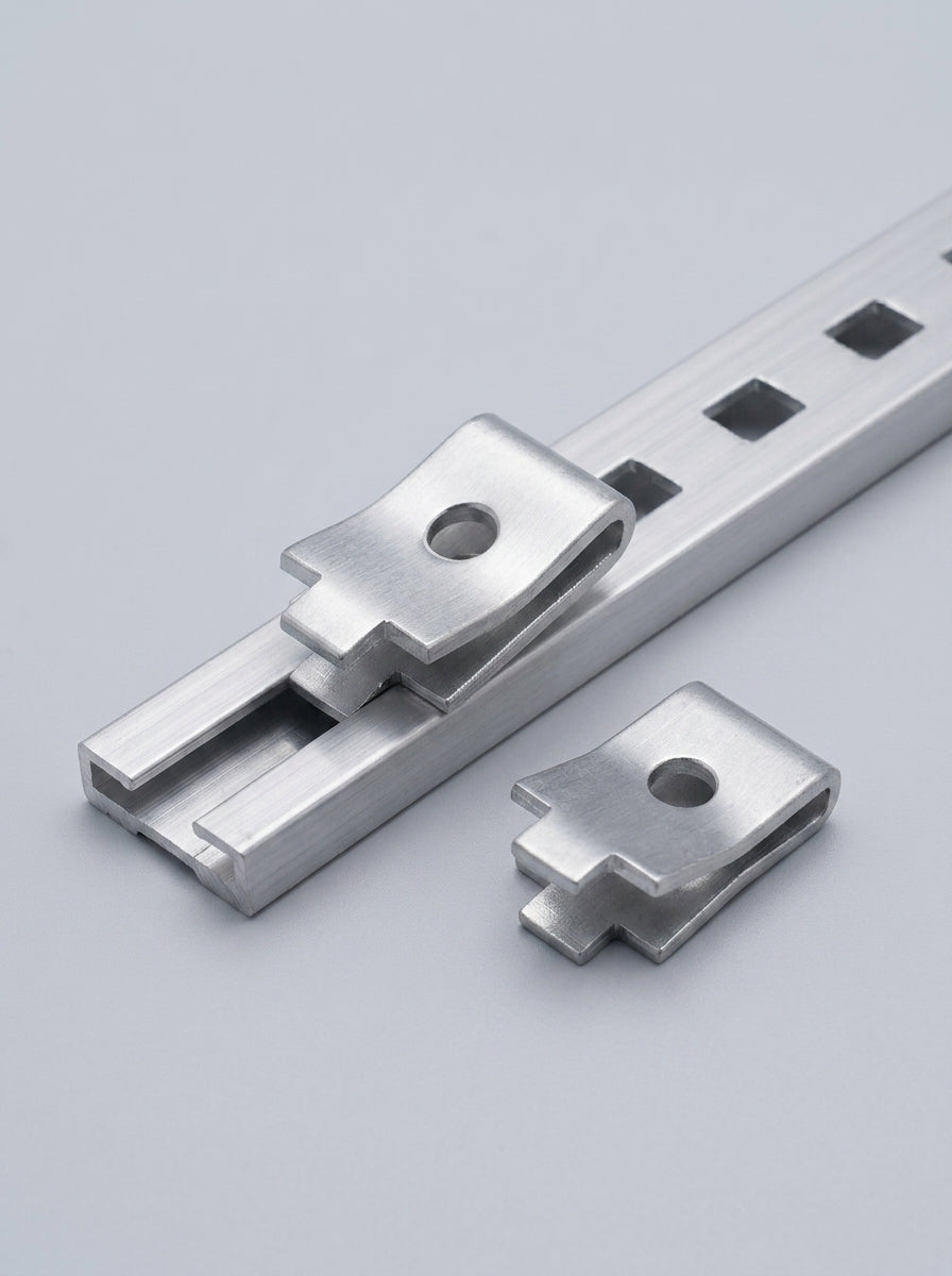 Adjustable Shelf Track Rail