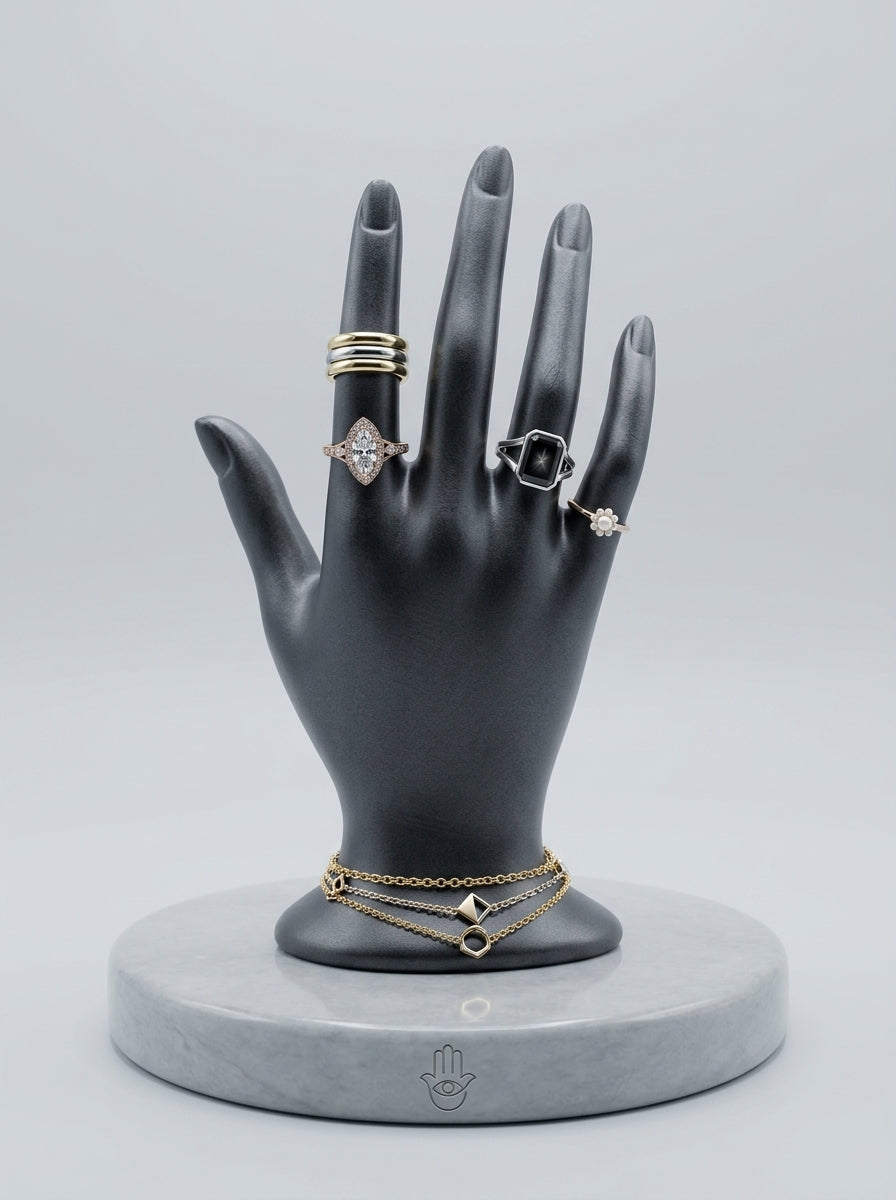 Sculptural Hand Mannequin – Ring & Bracelet Display Stand