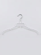 Clear Plastic Clothes Hangers (10pcs)