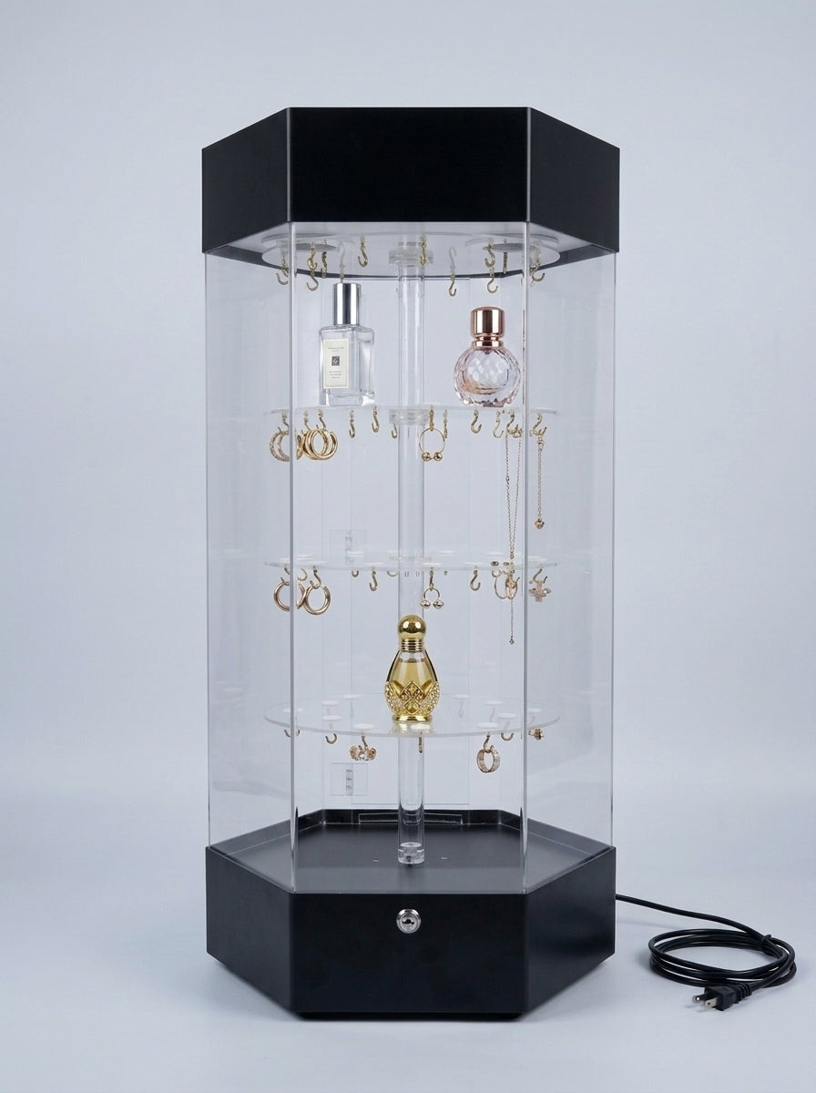 Earring & Jewelry Display Storage Tower