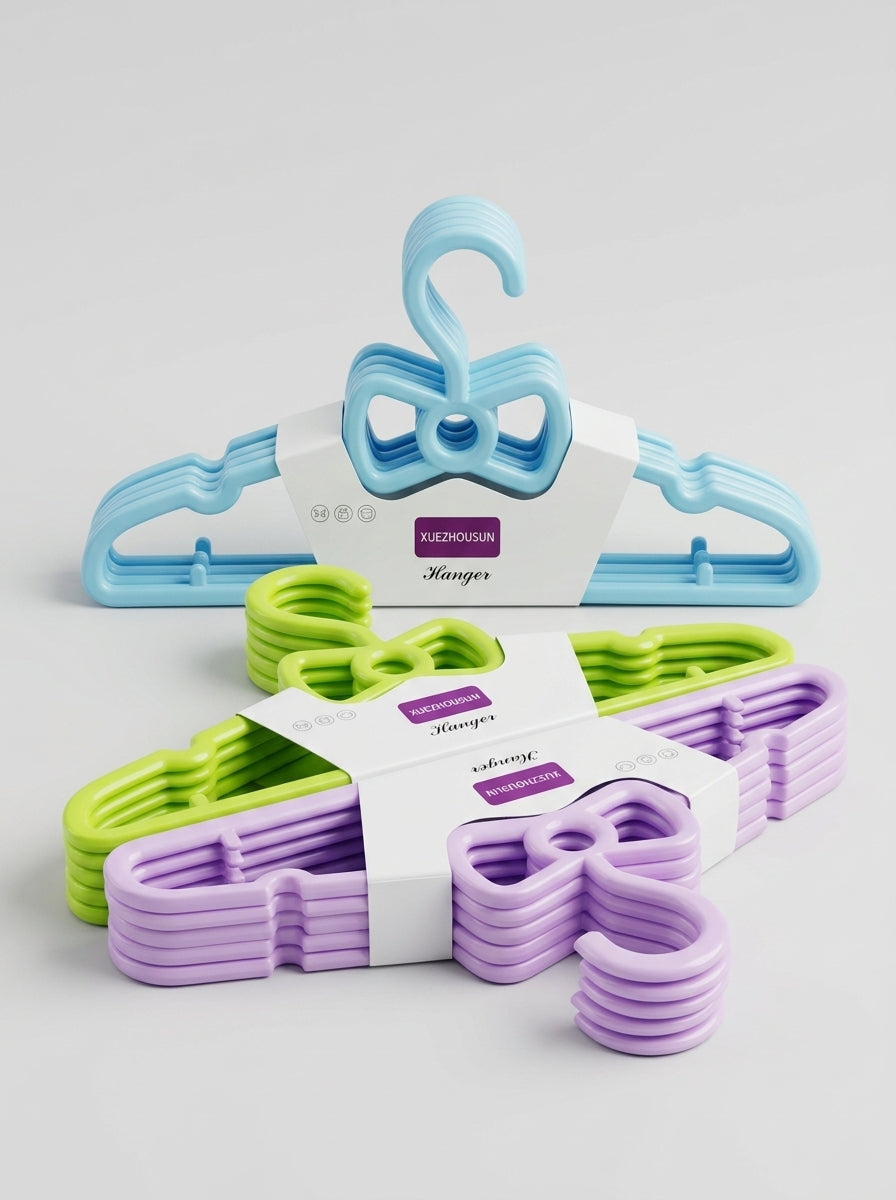 Premium Kids' Bow-Tie Hangers (5pcs)