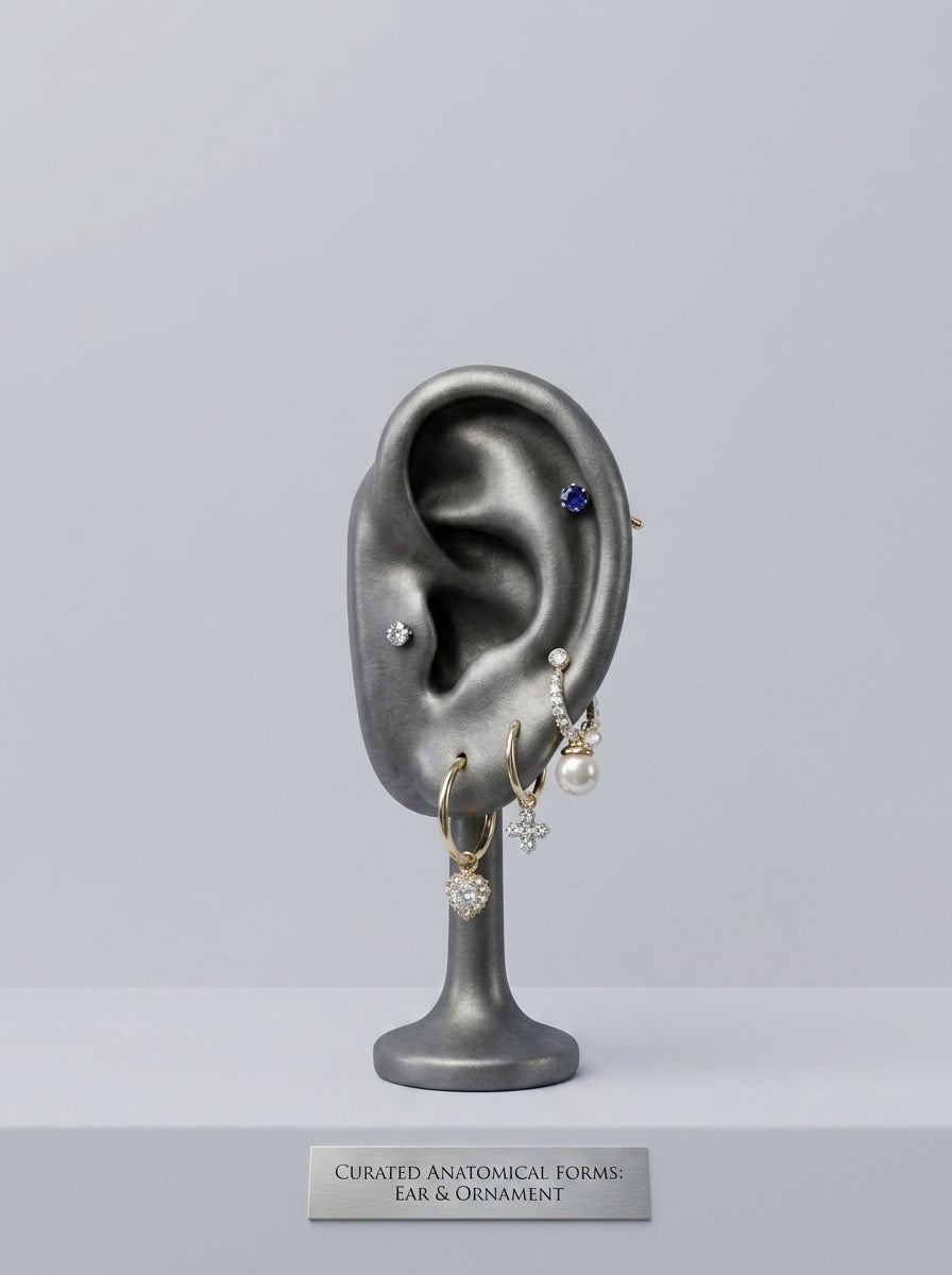 Ear Mannequin Display Stand