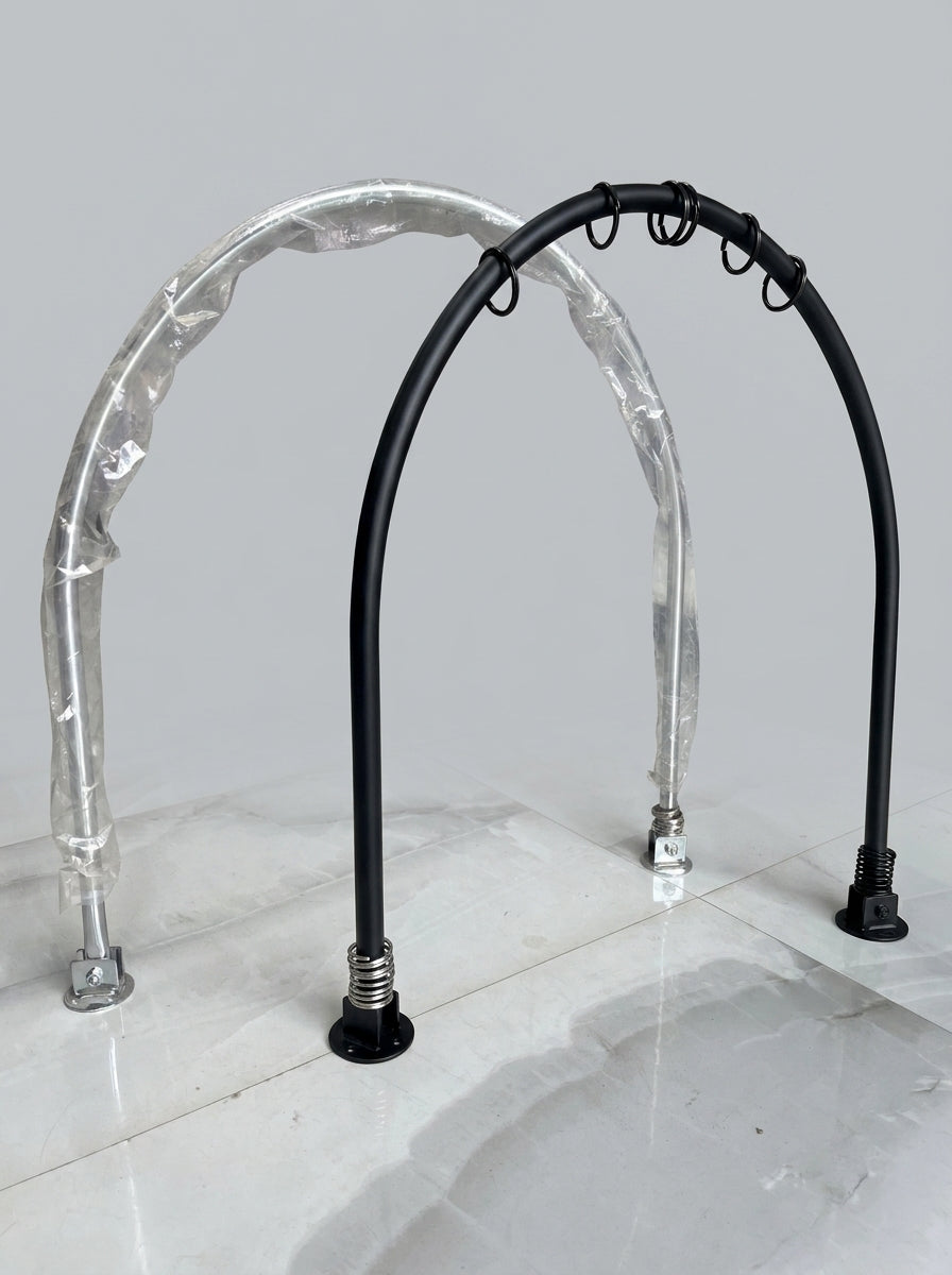 Arc Fitting Room Curtain Rod