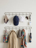 Stainless steel wall hook rack – photo 5