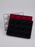 Velvet Watch Display Tray – 12-Slot