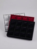 Velvet Watch Display Tray – 12-Slot
