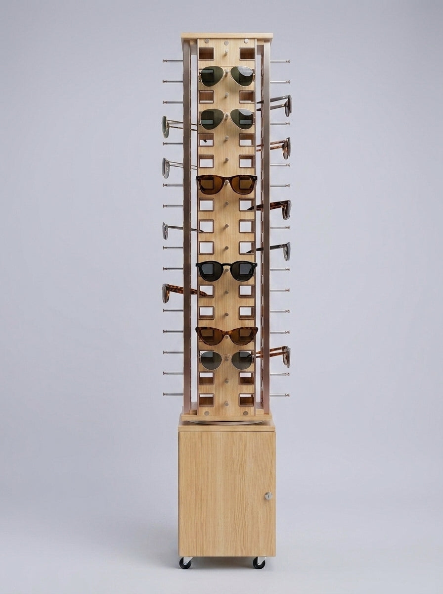 Rotating Eyewear Display Tower
