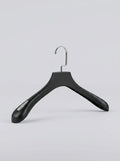Premium black garment hanger – matte black boutique hangers Tanzania