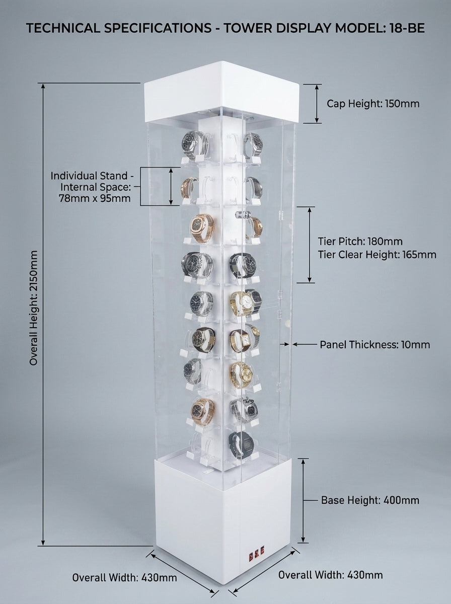 Tower Display Model: 18-BE