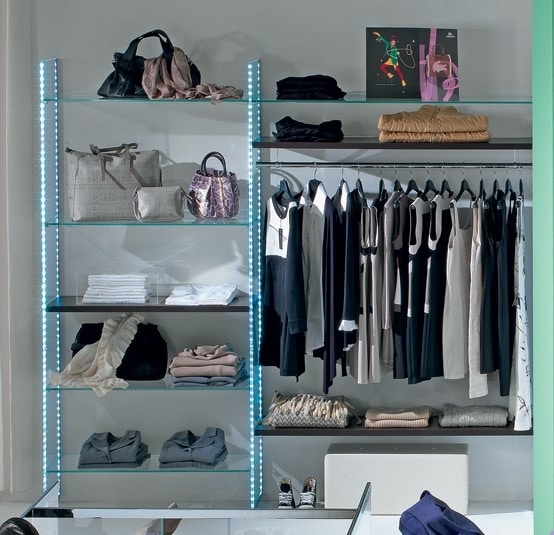 Adjustable Shelf Track Rail