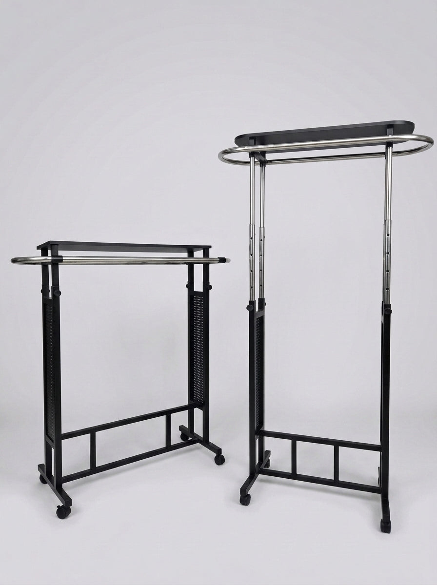 Double rail oval garment display rack – photo 6