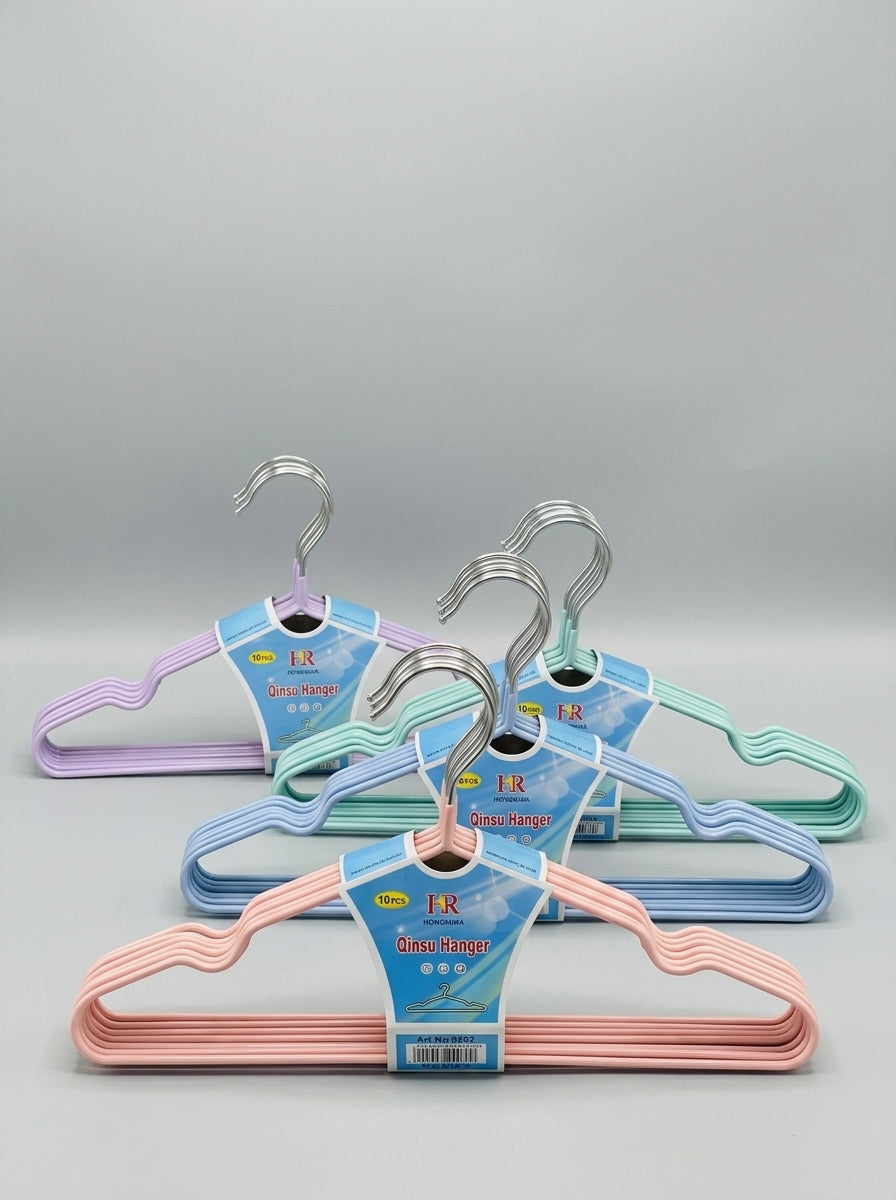 Qinsu Kids Hangers - 10pcs Bundle