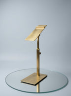 Gold adjustable shoe display stand – shoe display stand Tanzania